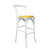 White/Mustard