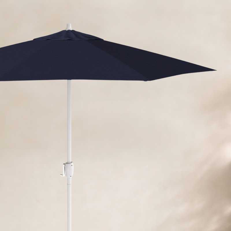 Parasol de marché 86,3 po Kenne, Toile bleu marine Sunbrella®, l 90 po x P 90 po