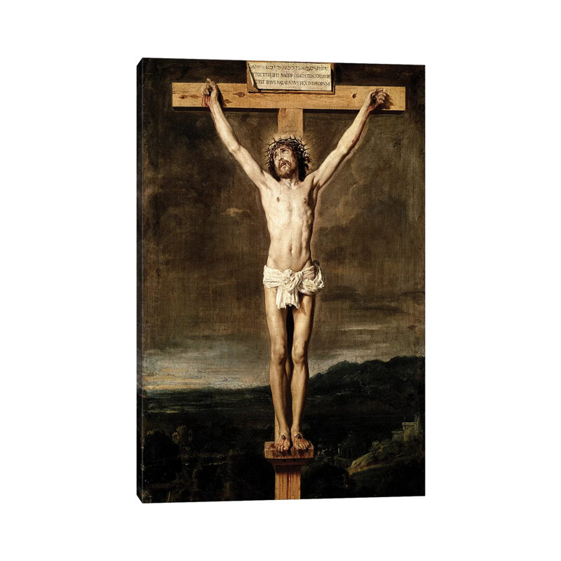 Crucifixion, 1631 by Diego Velázquez - Wrapped Canvas Print, 66.04 cm H x 45.72 cm W x 1.91 cm D