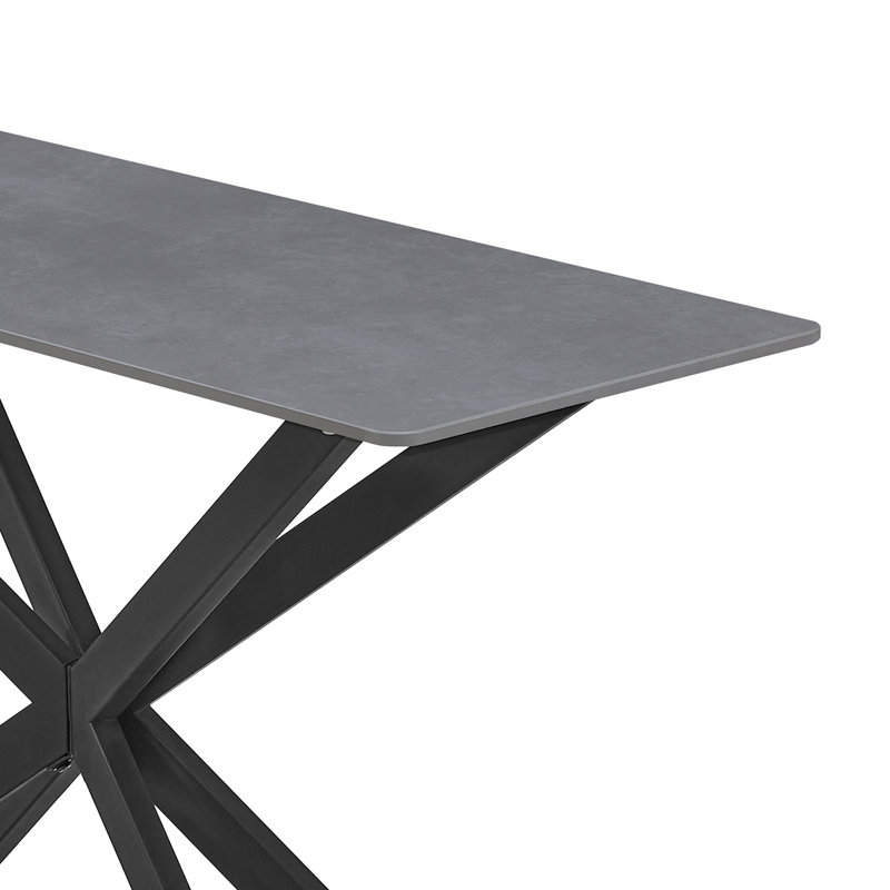 Aagot 120cm Stone Top Console Table