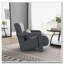Fauteuil d'appoint en tissu de lin-1343047383