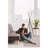 Stix Floor Lamp, Tall Tree Lamp For Offices, LED Tripod Lamp For Living Rooms, Great Living Room Décor, Dimmable Standing Lamp With 3 Lights For Bedroom Reading - Black-121783863
