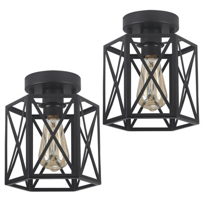 2 Pack Flush Mount Ceiling Light