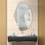 Azurite Manufactured Wood Wall Mirror