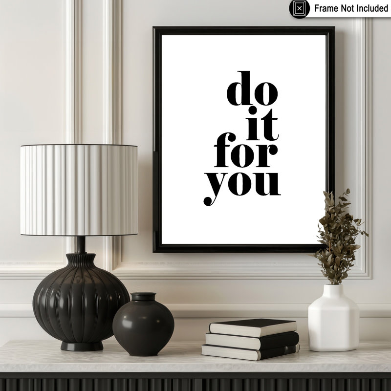 Do It For You, Sans cadre, Affiche, H 24 po x l 32 po