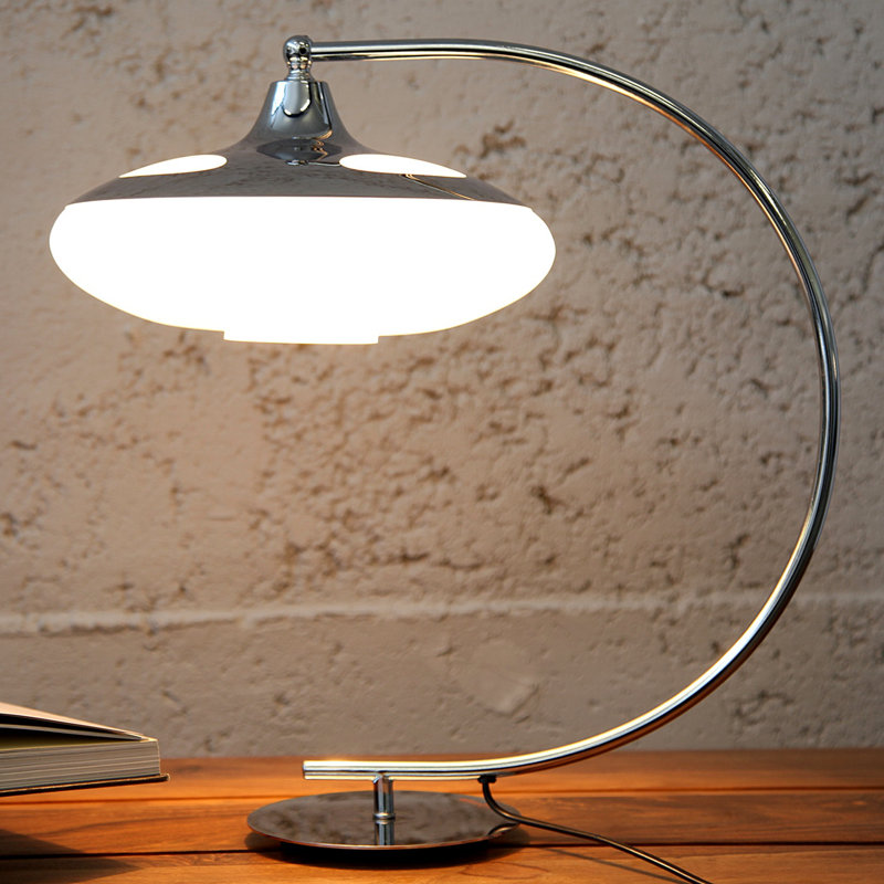 Duckworth 50cm Chrome Novelty Table Lamp