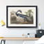 Louisiana Heron by John Audubon - Picture Frame Painting Print on MDF