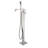 2 Handle Floor Clawfoot Tub Faucet with Diverter-21202636