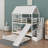 Twin Over Twin Bunk Bed With Trundle-456590457