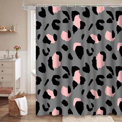 Rideau de douche Leopard