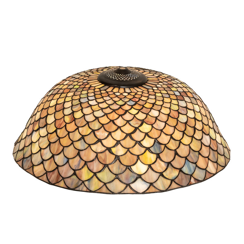20" Wide Tiffany Fishscale Shade