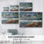 Morning Moon sur toile tendue Waikiki-Gallery-199908826