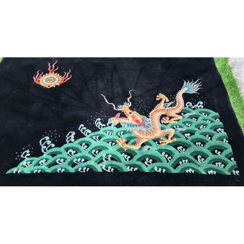 Tapis antique chinois - Art Deco