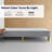 Solid Wood Standard Bed-89360363-89360334