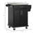 Kitchen Island On Wheels, Rolling Kitchen Cart With Stainless Steel Countertop, Drawer, Towel Rack And Spice Rack, Utility Storage Trolley-834881489