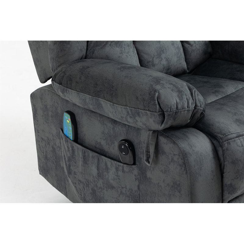 Fauteuil inclinable électrique Power Lift, Bleu gris