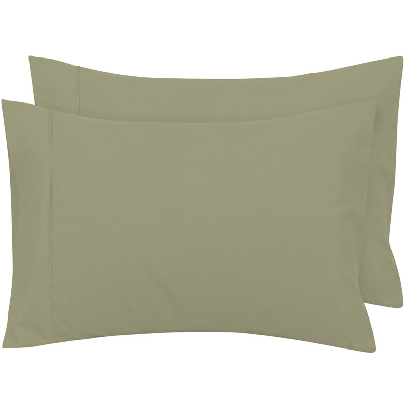 Royale Linens Standard Pillowcase Set of 2 | Bed Pillow Cover | Pillowcases | Brushed Microfiber Wrinkle & Fade Resistant | Soft & Cozy| Standard Size Pillow Case STD