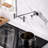 Contemporary 2-Handle Wall-Mounted Pot Filler-41972374