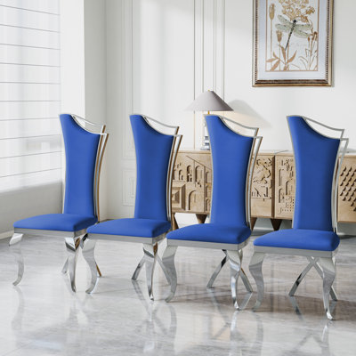 Solid Back Side Chair Dining Chair
