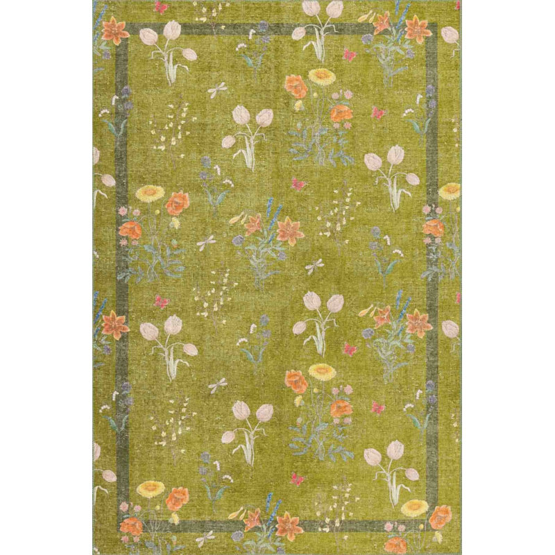 Tapis en chenille Hattiesburg, Rectangle 8 pi 3 po x 11 pi 6 po