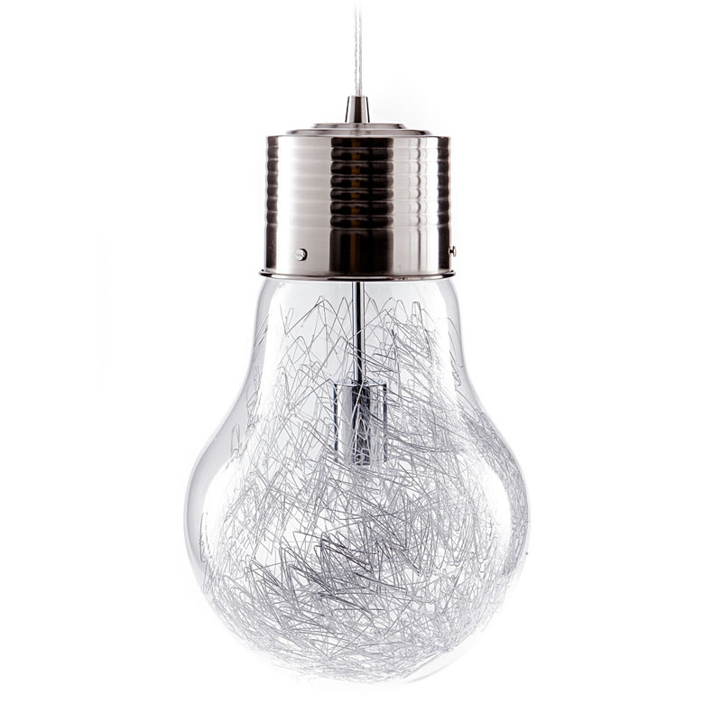Reanna 1 - Light Chrome Bulb Pendant