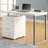 Metal Base Writing Desk