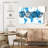 Kerner Time Zones World Map-107710143