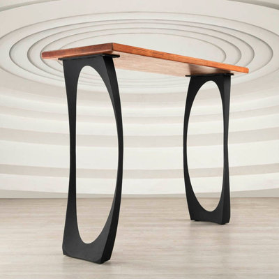 Cleo Metal Counter Table Legs, Set of 2