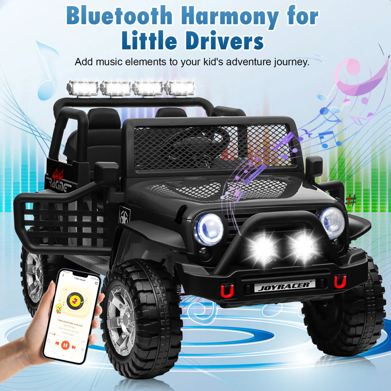 Honey Joy 12v Parts Hetoy Kids Ride On Truck Car, 12V Battery