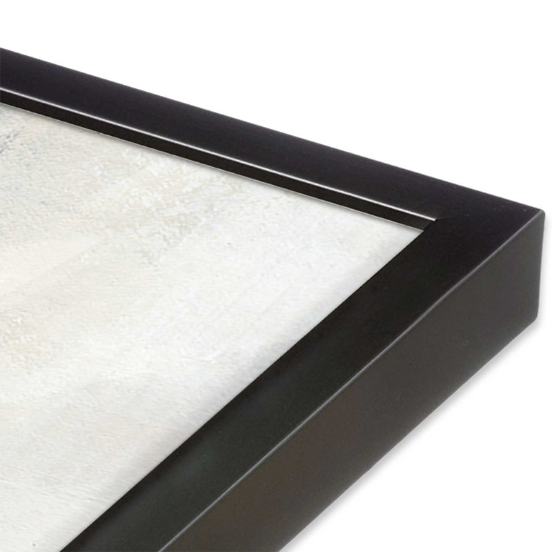 «Gentle Abstract Layers II», reproduction, H 17,75 po x l 17,75 po, Encadrement ouvert, zinc vieilli