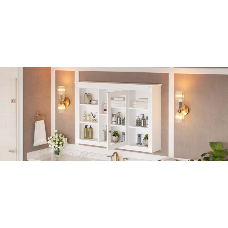 42'' Wall Mounted Bathroom Storage Cabinet