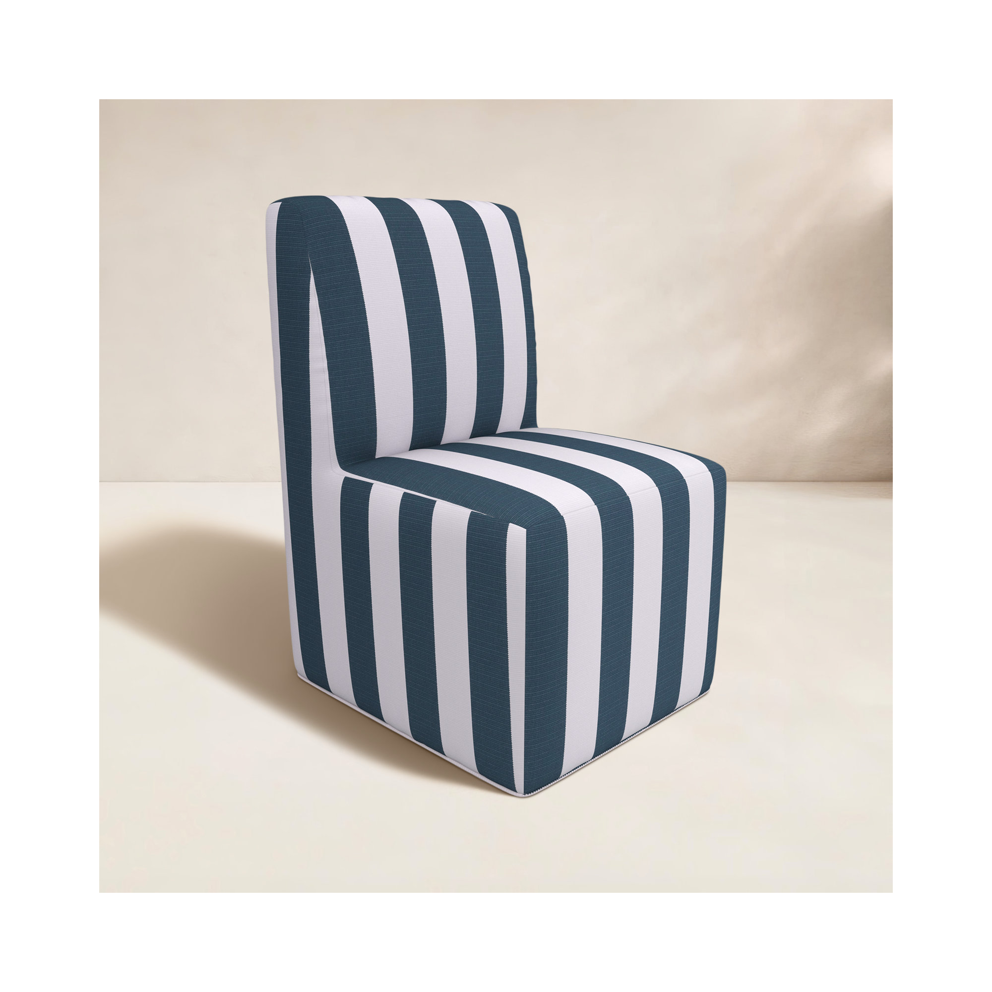 Eliana Sunbrella® Patio Dining Chair, Refuge Indigo