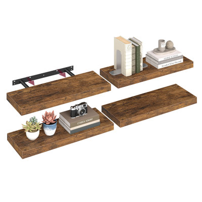 4 Piece Floating Shelf