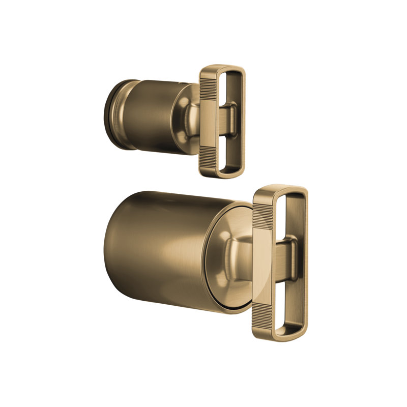 Kintsu® Pressure Balance Valve, Luxe Gold, Knob