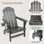 Chaise Adirondack pliable pour l'extérieur-1674591191-1665090634