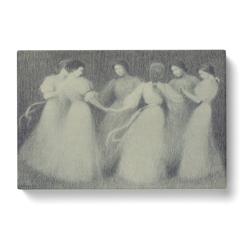 La Ronde by Henri Le Sidaner - Wrapped Canvas Print, 40cm H x 60cm W x 3cm D
