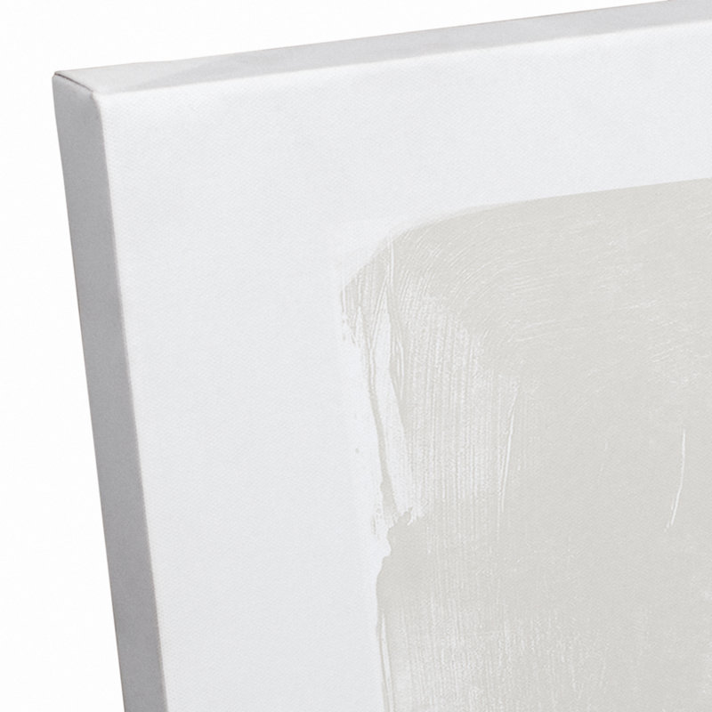 Pampas Leaves Jug Striped Canvas Print, 24" H x 20" W