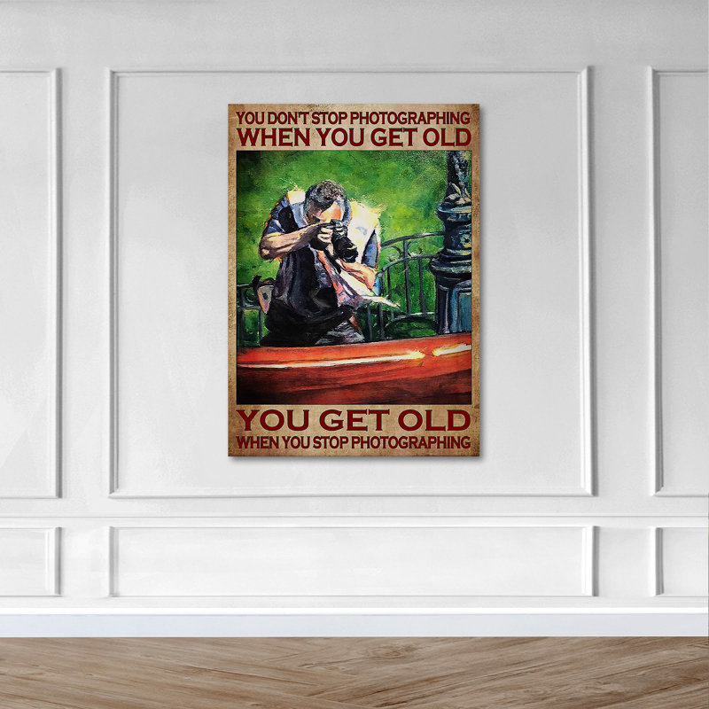 Piece Wrapped Rectangle Graphic Art Print on Canvas, 20" H x 16" W x 2" D
