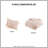 Elegant Polyester Bedding Set, Pink Jacquard Comforter For Home