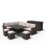 Ensemble de conversation modulaire en rotin 9 pièces avec coussins 9 pièces-87428887-87428886