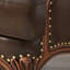 Fauteuil en cuir massif American