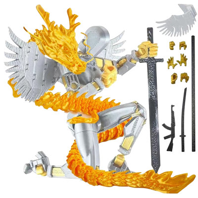 Plastic doll model  13 Action Figure DIY Action Figure Accessories Robot Toy Figure