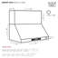 Kucht 36" W Wall Mounted Range Hood-1659885689