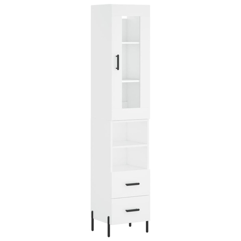 34.5cm Sideboard, White