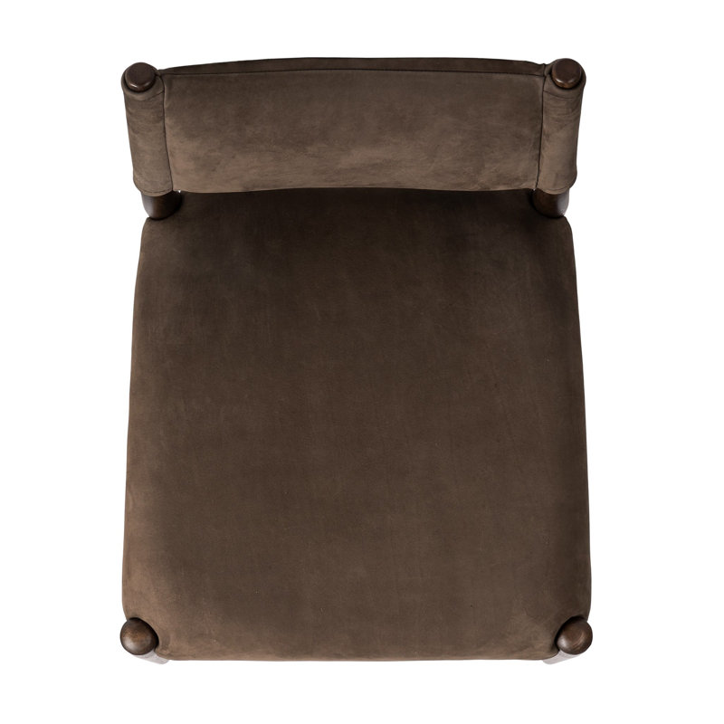 Jayla Upholstered Dining Chair, Burnt Oak, Burnt Oak
