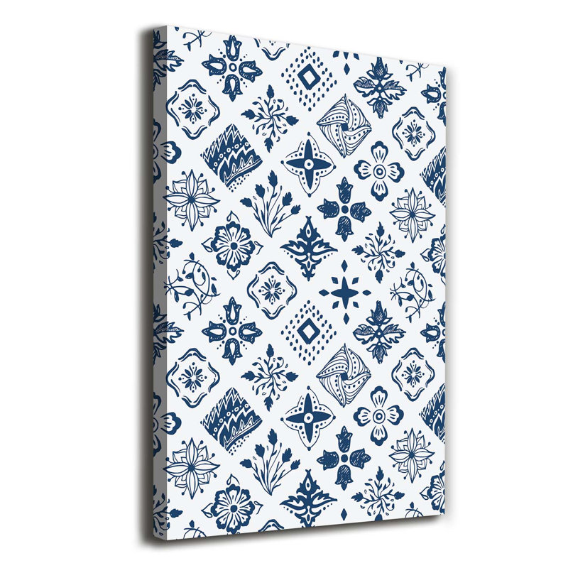 Floral - Wrapped Canvas Print