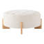 Upholstered Chenille Footstool-1606321107