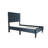 Modern Twin Bedroom Bed - 12 Slat Stable Support, Adjustable , Linen, Intriguing Biscuit Tuft Size Solid Construction, Headboard, Cozy Captivating-562685740