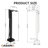 Single Handle Free Standing Bathtub Faucet with Diverter and Handshower-100515562