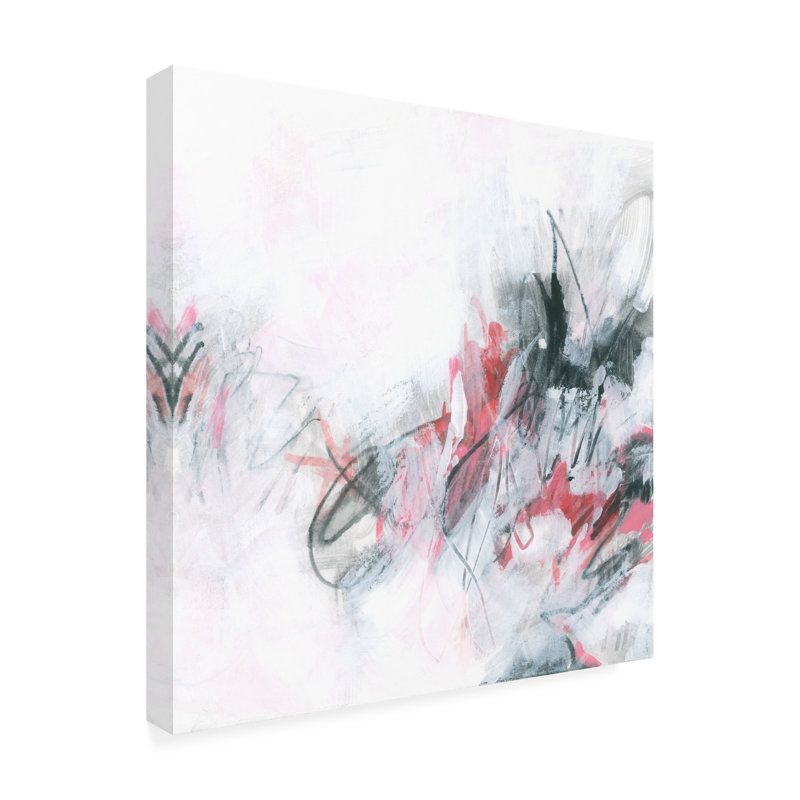 " Magenta String II " on, 35" H x 35" W